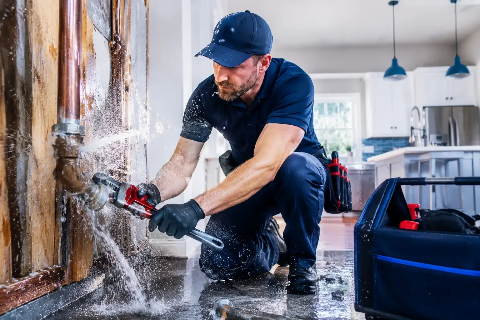 Local emergency pipe repair professionals in Bruce, MS